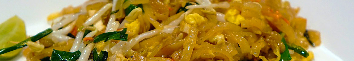 Eating Thai at Panang Thai Restaurant S Penn restaurant in Oklahoma City, OK.